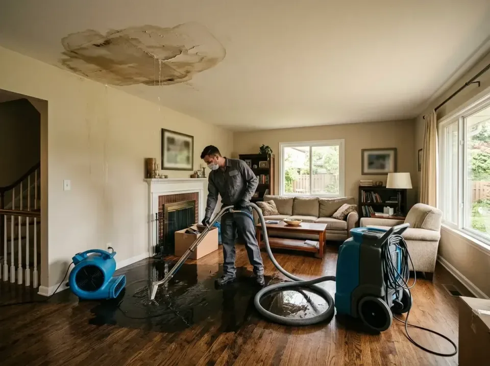 attic-pipe-burst-ceiling-drip-008 — frequently asked questions, Water Damage Restoration & Carpet Care in Bluffdale, UT